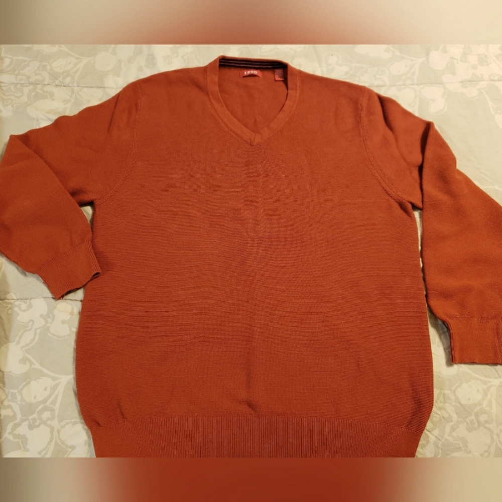 Men's Izod V-neck Sweater sz Medium